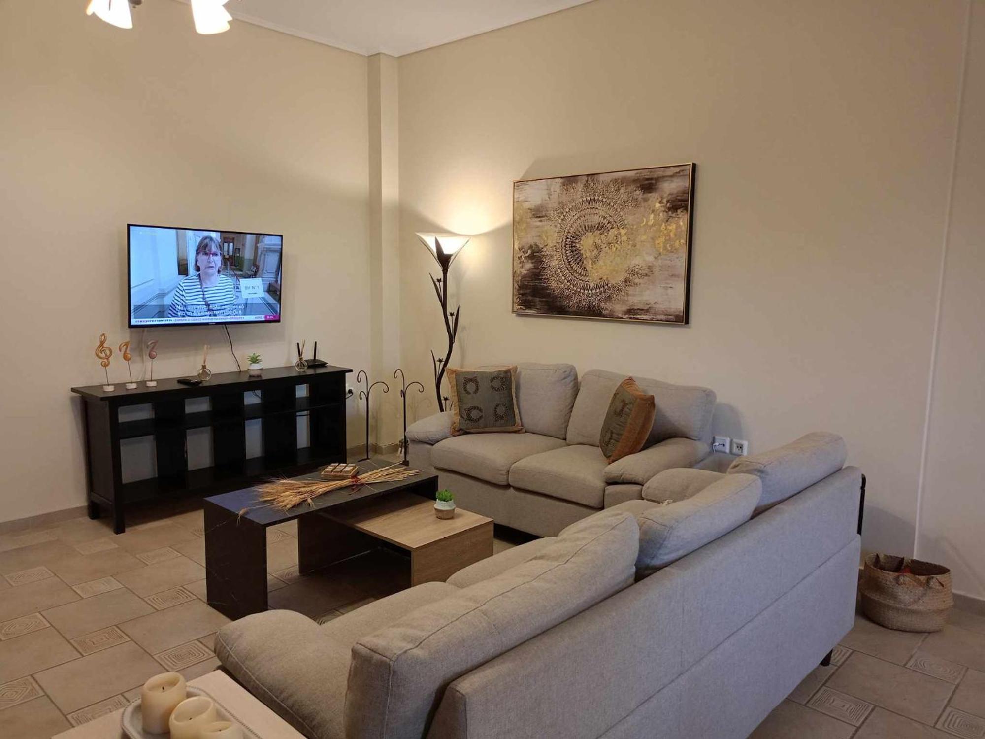 Comfortable Apartment In Kiato Ngoại thất bức ảnh